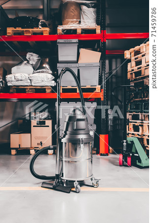 cleaning machine professional. industrial vacuum cleaners on a factory 71459786