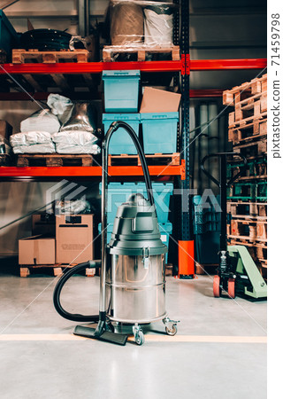 cleaning machine professional. industrial vacuum cleaners on a factory 71459798