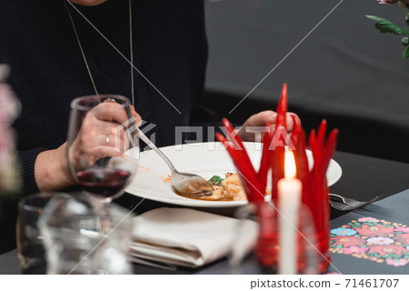 Hungarian traditional cuisine, dumplings with 71461707