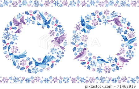 Winter snowflake Kotori no Maru frame set 71462919