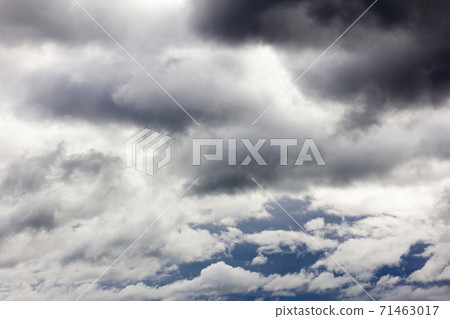 Dark cloud before raining strom as background 71463017