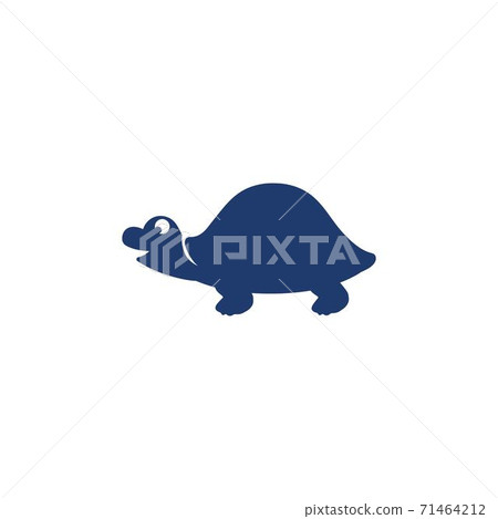 Turtle animal cartoon icon 71464212