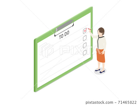 Todo list / work / task / checkbox 71465822