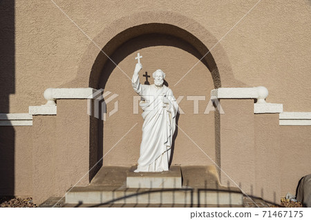 Sunset view of the St Peter the Apostle Sunset view of the St Peter the Apostle 71467175