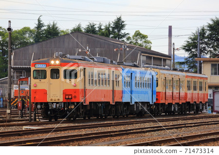Mizushima Rinkai Railway depot and JNR car Mizushima Rinkai Railway depot and JNR car 71473314
