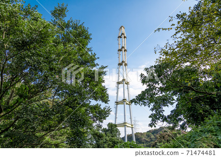 [Chimney of Yokosuka Thermal Power Station] 71474481