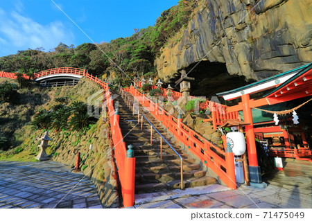 [宮崎縣]天氣晴朗的宇都神宮 71475049