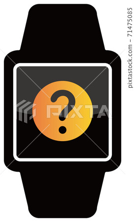 Vector illustration of smart watch Hatena icon 71475085