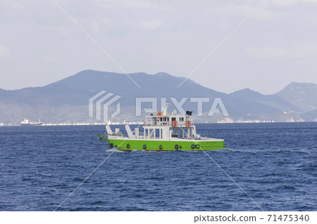 A small ferry in the Seto Inland Sea A small ferry in the Seto Inland Sea 71475340