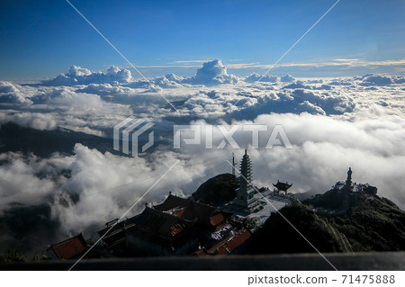Landscape of Phan Sipan mountain peak in Vietnam Landscape of Phan Sipan mountain peak in Vietnam 71475888