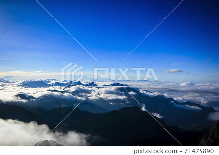 Landscape of Phan Sipan mountain peak in Vietnam Landscape of Phan Sipan mountain peak in Vietnam 71475890