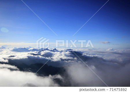 Landscape of Phan Sipan mountain peak in Vietnam 71475892