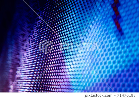 CloseUp LED blurred screen. LED soft focus background. abstract background ideal for design. 71476195