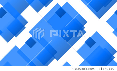 CG Square background material for many large and small squares 71479559