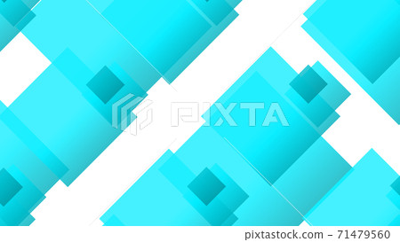 CG Square background material for many large and small squares 71479560