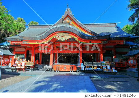 [Miyazaki Prefecture] Qingdao Shrine under fine weather 71481240