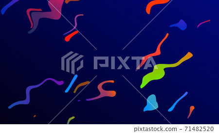 A trendy background of glowing curved lines or stripes on dark blue A trendy background of glowing curved lines or stripes on dark blue 71482520