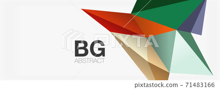 3d mosaic abstract backgrounds, low poly shape geometric design 3d mosaic abstract backgrounds, low poly shape geometric design 71483166