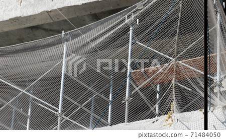 Construction site safety fencing. Construction site safety fencing. 71484050
