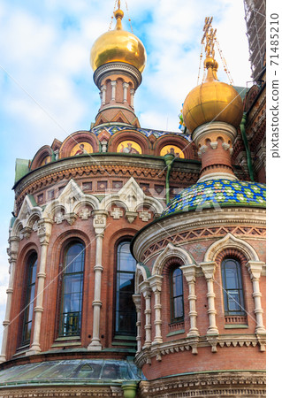 Church of the Savior on Spilled Blood or Cathedral of the Resurrection of Christ is one of the main sights of Saint Petersburg, Russia Church of the Savior on Spilled Blood or Cathedral of the Resurrection of Christ is one of the main sights of Saint Petersburg, Russia 71485210
