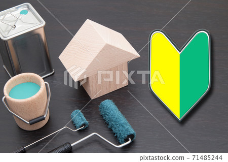 Precautions for painting the exterior walls of a house Image Precautions for painting the exterior walls of a house Image 71485244