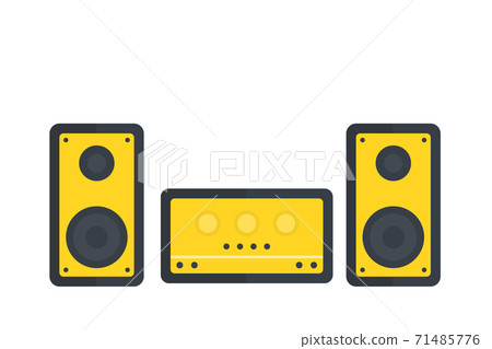 audio system vector illustration 71485776