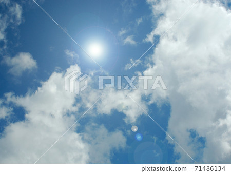 Cloudy sky background 71486134