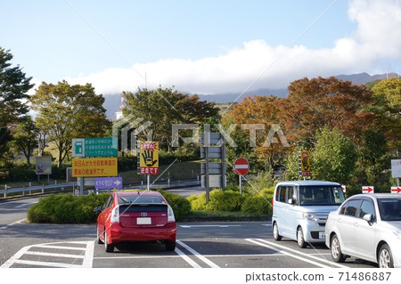 東九州高速公路上別府SA / SIC的風景 71486887