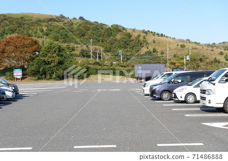 Scenery of Higashikyushu Expressway Beppu SA / SIC 71486888
