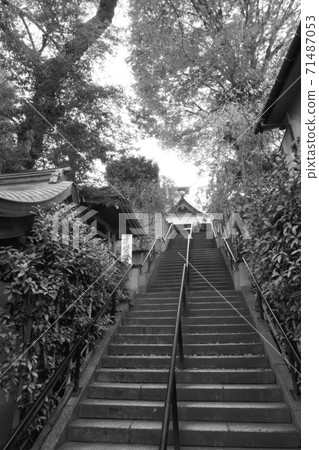 Temple stairs Gumyoji 71487053