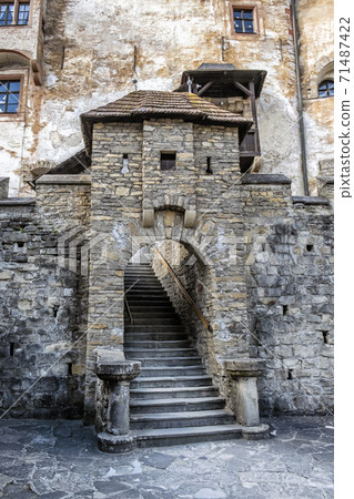 Orava castle ruins, Slovakia, travel destination 71487422