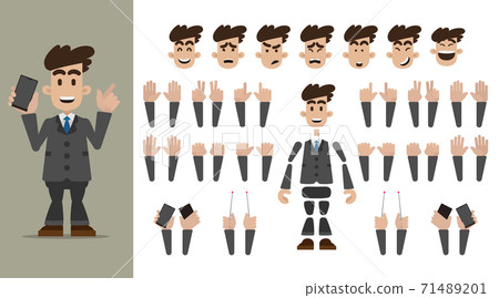 Male characters for animated videos - Stock Illustration [71489201] - PIXTA