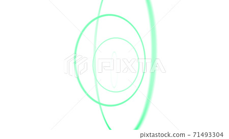 CG circle: Multiple rotating rings - Stock Illustration [71493304] - PIXTA