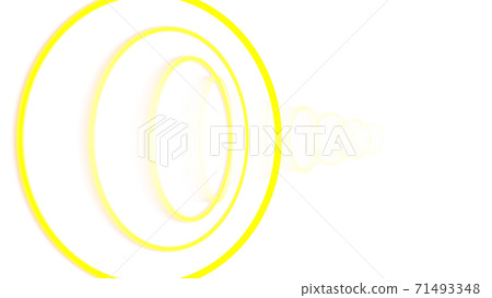CG circle: Multiple rotating rings - Stock Illustration [71493348] - PIXTA