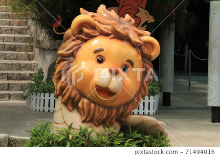 Cute Merlion on Sentosa Island - Stock Photo [71494016] - PIXTA