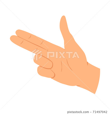 Hands gesture. Communication language or Signlanguage. Gestures witch showing emotion or sign on white background. Flat design modern vector concept Hands gesture. Communication language or Signlanguage. Gestures witch showing emotion or sign on white background. Flat design modern vector concept 71497042