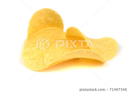 Tasty crispy potato chips Tasty crispy potato chips 71497348
