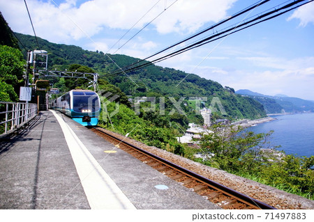Izu Kitagawa Station JR 251 Series Limited Express Super View Dancer (Higashi Izu, Shizuoka Prefecture) Izu Kitagawa Station JR 251 Series Limited Express Super View Dancer (Higashi Izu, Shizuoka Prefecture) 71497883