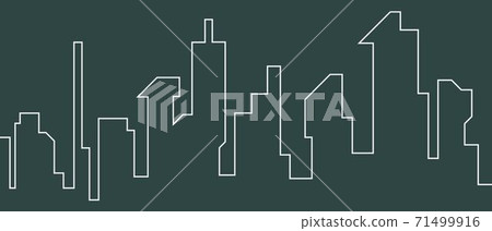 City landscape background vector illustration - Stock Illustration ...