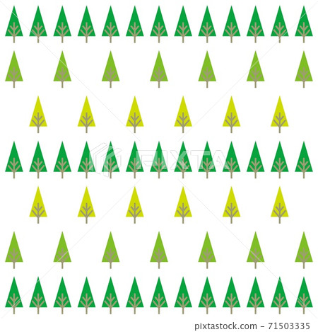 Tree spring pattern - Stock Illustration [71503335] - PIXTA