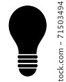 light bulb  71503494