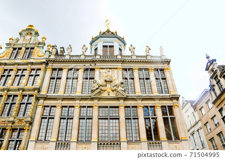 Belgium Brussels World Heritage Grand Place Charles II's objects are beautiful buildings Belgium Brussels World Heritage Grand Place Charles II's objects are beautiful buildings 71504995