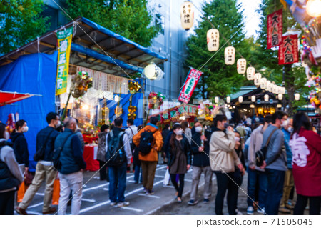 東京八王子市大鳥神社鳥之市 71505045