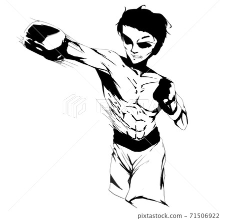 Right straight_black and white 71506922