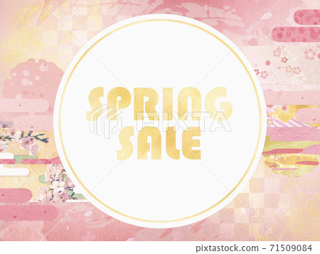 春季促銷春季，櫻花季節[4：3] 71509084