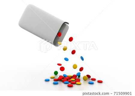 Pills out of packet. 71509901
