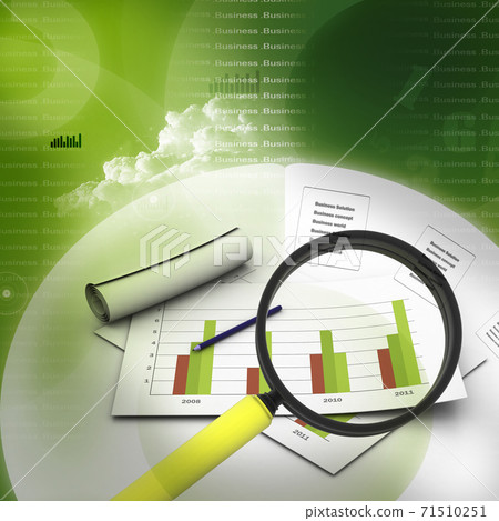 Business graph analysing 71510251