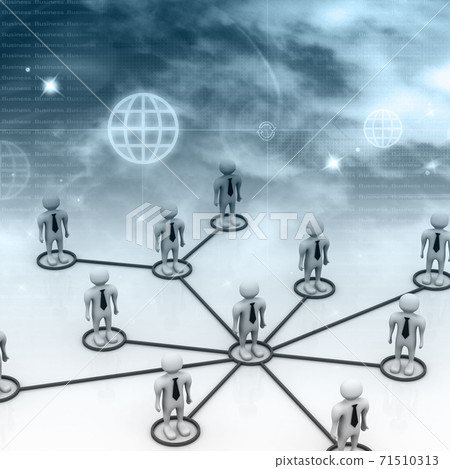 Business network in abstract background Business network in abstract background 71510313