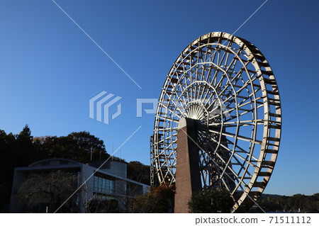 Saitama Prefectural River Museum Large Water Wheel Saitama Prefectural River Museum Large Water Wheel 71511112