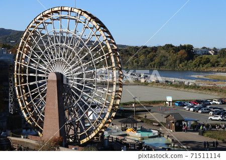 Saitama Prefectural River Museum Large Water Wheel 71511114